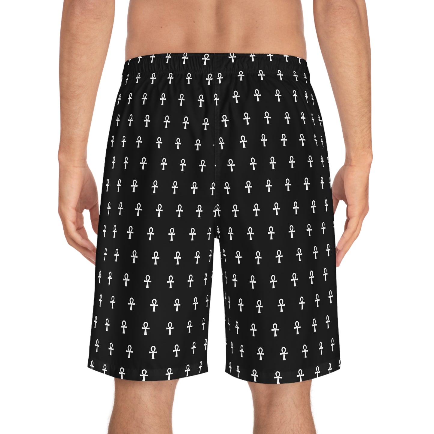 πΉ Ankh Print Board Shorts