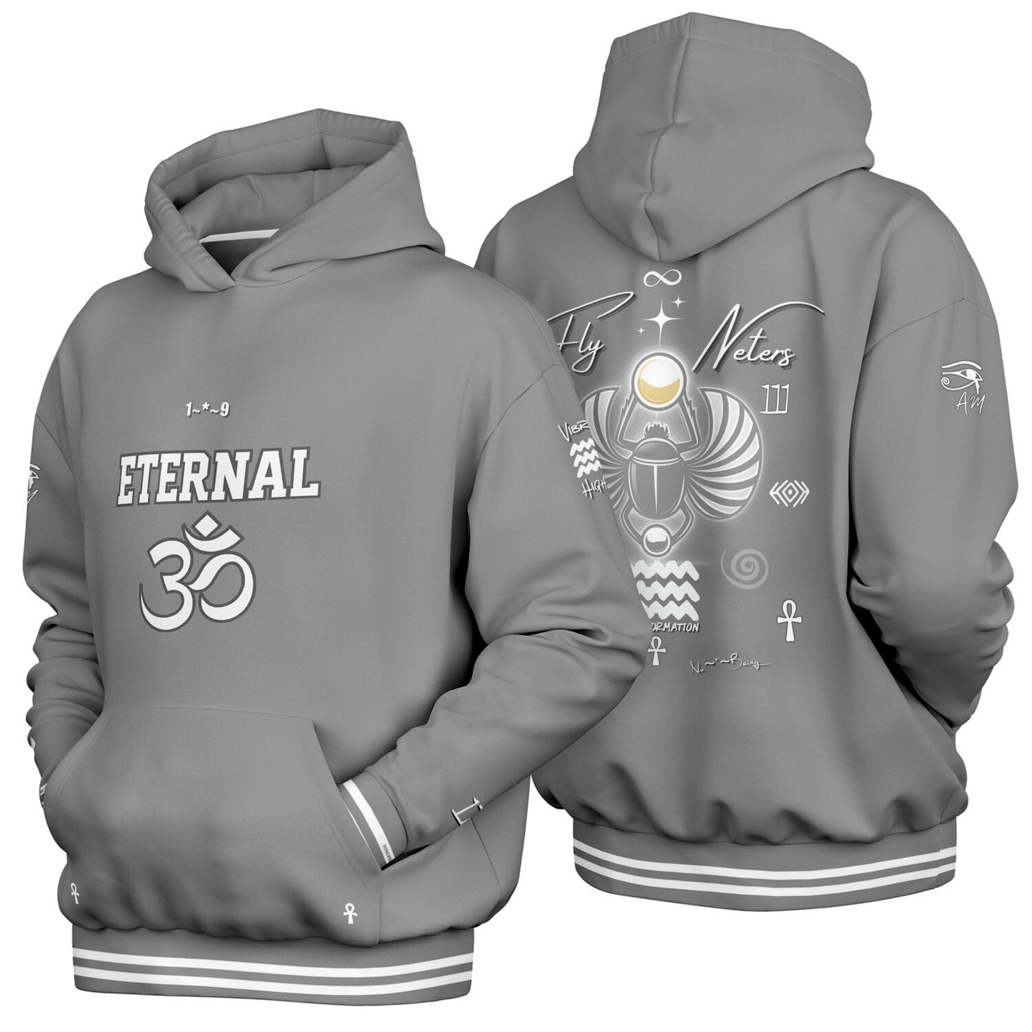 ETERNAL OM x Fly Neters Heavyweight Oversized Hoodie