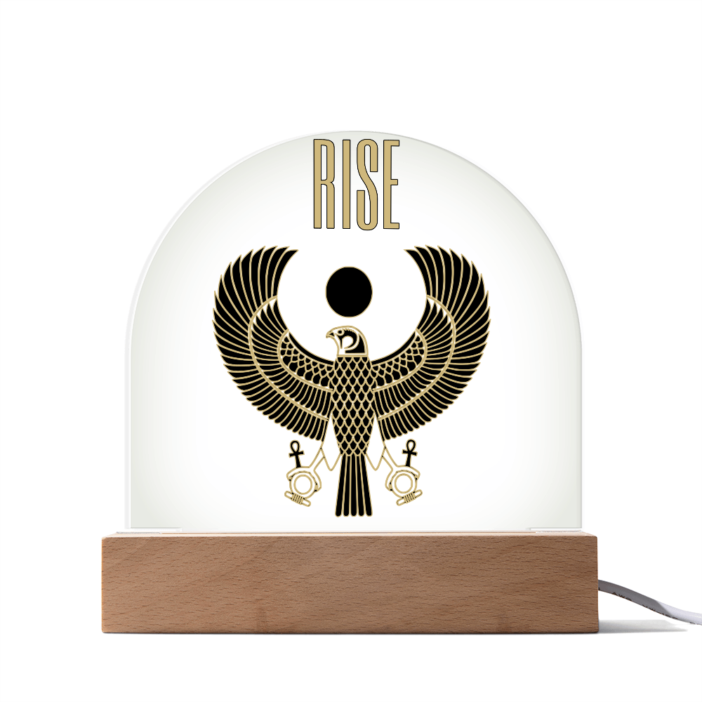 "RISE" Acrylic Plaque – Ascend to Your Higher Self